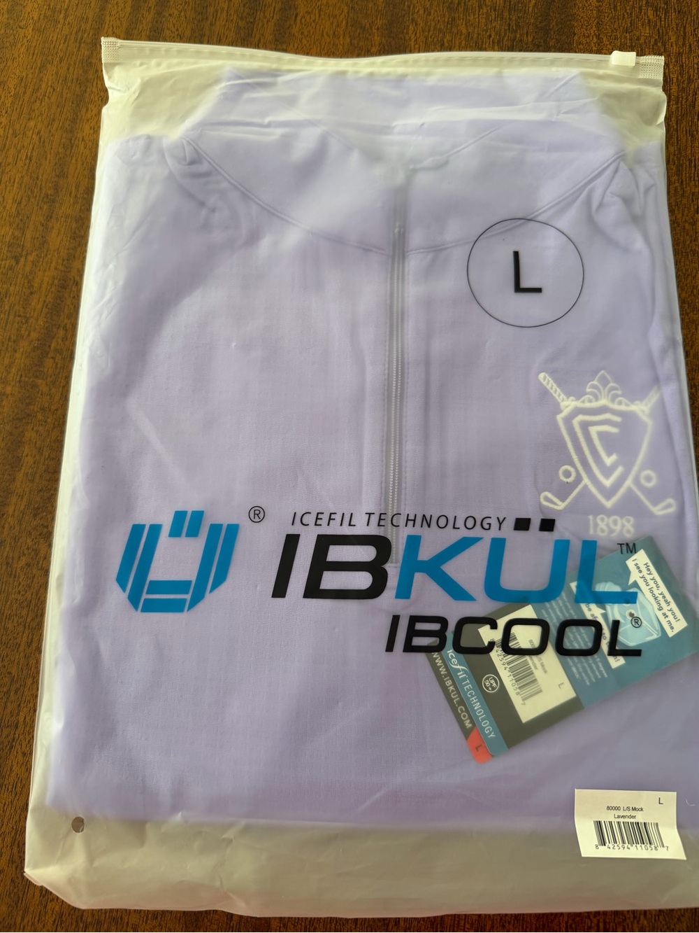 IBKUL Women’s long sleeve half zip